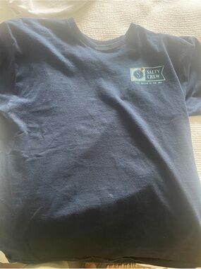 Salty Crew Navy Short-Sleeve Logo Tee